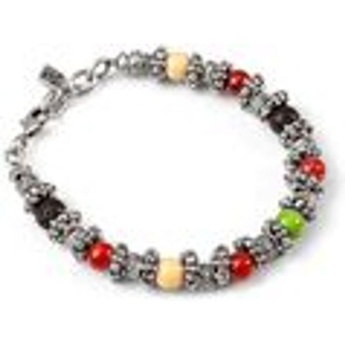 Bracciale AREJO-BLACK/RED/GREEN - Cryady - Modalova