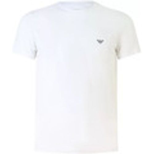 T-shirt 2Pack T-shirt /bianca con mini logo per uomo - Emporio Armani - Modalova