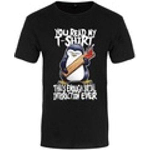 T-shirts a maniche lunghe You Read My T-Shirt That's Enough - Psycho Penguin - Modalova