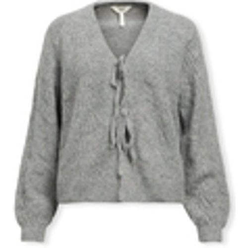 Maglione Noos Flora RE Cardigan - Medium Grey Melange - Object - Modalova