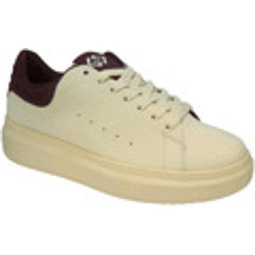 Sneakers basse ; ECOPELLE /BORDEAUX GB875 - Gold&gold - Modalova