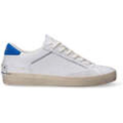 Sneakers sneaker Distressed bianca azzurra - Crime London - Modalova