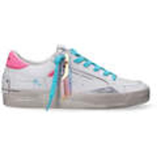 Sneakers basse sneaker Deluxe rosa bianca - Crime London - Modalova