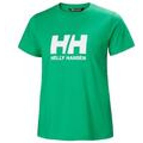 T-shirt & Polo W Hh Logo 2.0 Green 499 - Helly Hansen - Modalova