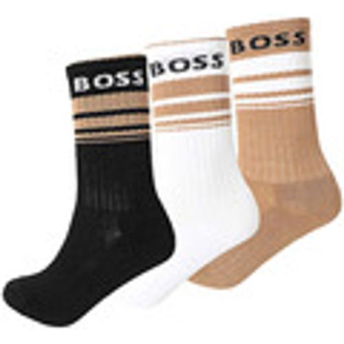 Calzini alti BOSS Pack x3 QS raye - Boss - Modalova