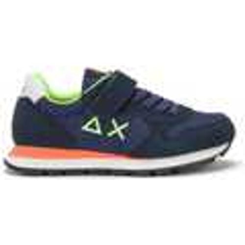 Sneakers BOY'S TOM FLUO NYLON KID NAVY - Sun68 - Modalova