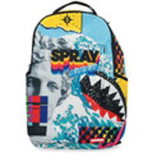 Zaini Zaino Camokawa Pop Collage azzurro - Sprayground - Modalova