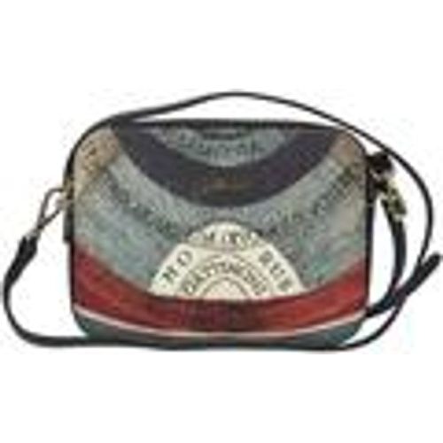 Borsa BEGPL6806 Planetarium Squared Bag Black Print - Gattinoni - Modalova