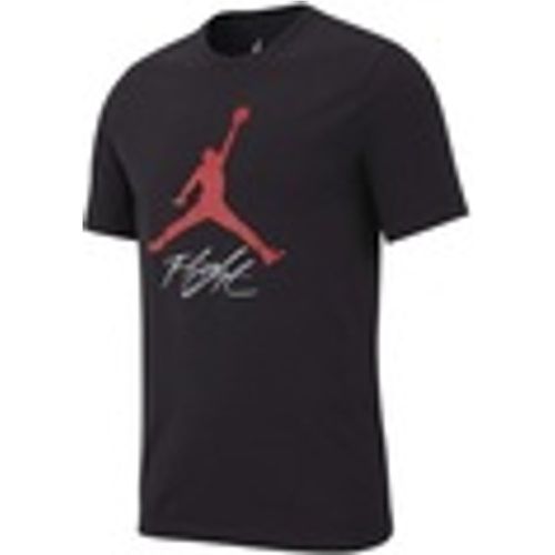 T-shirt THIRT JUMPMAN FLIGHT HBR TEE BLACK - Nike - Modalova