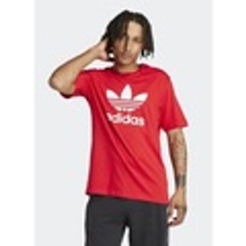 T-shirt TSHIRT TREFOIL RED TEE - Adidas - Modalova