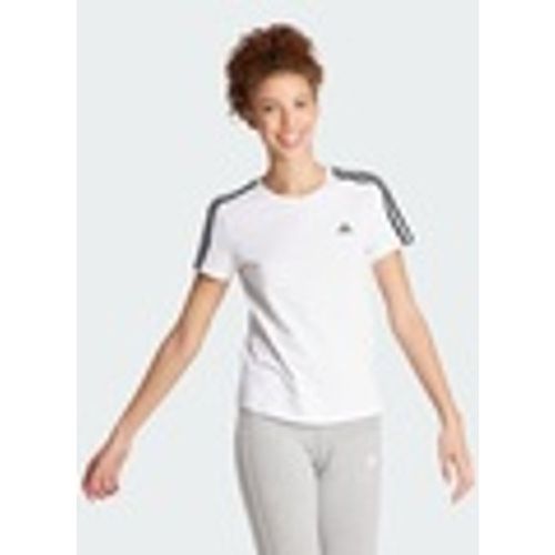 T-shirt TSHIRT 3STRIPES WHITE - Adidas - Modalova