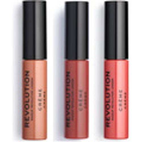 Rossetti Set of 3 Cream Lipsticks - 121 Head-Turner / 114 White - Makeup Revolution - Modalova