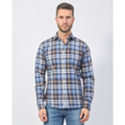 Camicia a maniche lunghe Camicia uomo in cotone - Yes Zee - Modalova