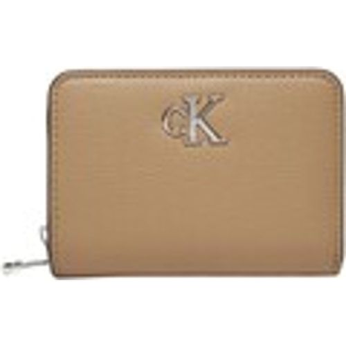 Portafoglio MINIMAL MONOGRAM MED ZIP AROUND K60K612740 - Calvin Klein Jeans - Modalova