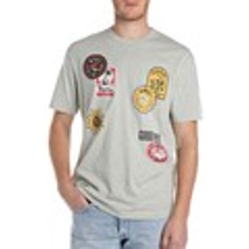 T-shirt & Polo T-Shirt Con Patch - Replay - Modalova