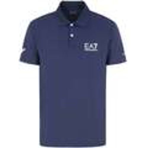 T-shirt & Polo Tennis Pro Technical Polo Shirt Navy - Ea7 Emporio Armani - Modalova