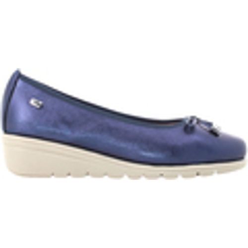 Sneakers basse donna mocassino con zeppa VS10330 BLU - Valleverde - Modalova