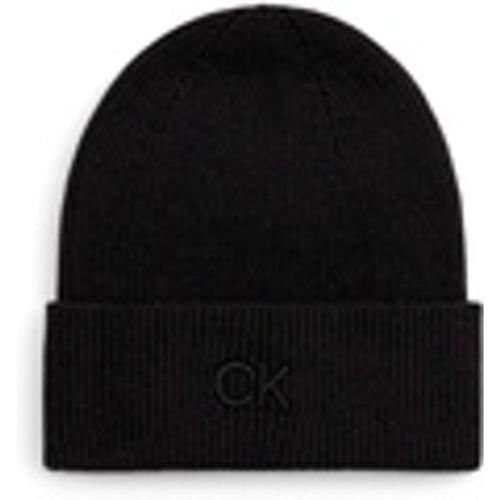 Berretto CK EMBROIDERY FINE RIB BEANIE K60K612590 - Calvin Klein Jeans - Modalova