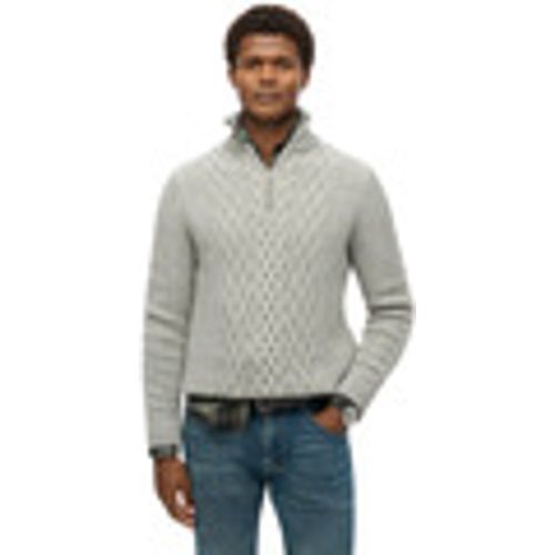 Maglione Pull col zippé torsadé Jacob - Superdry - Modalova