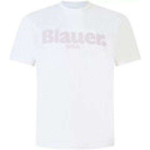 T-shirt T-shirt bianca per uomo - Blauer - Modalova