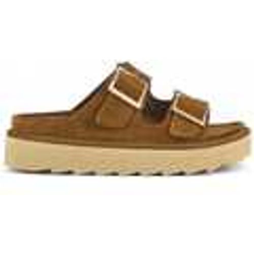 Sandali Platform sandal in leather - Colors of California - Modalova
