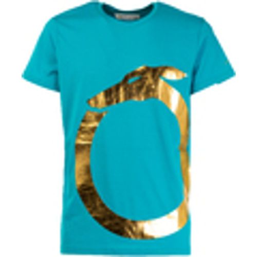 T-shirt & Polo T-SHIRT UOMO GIROCOLLO MANICA CORTA TINTA UNITA CON STAMPA - Trussardi - Modalova