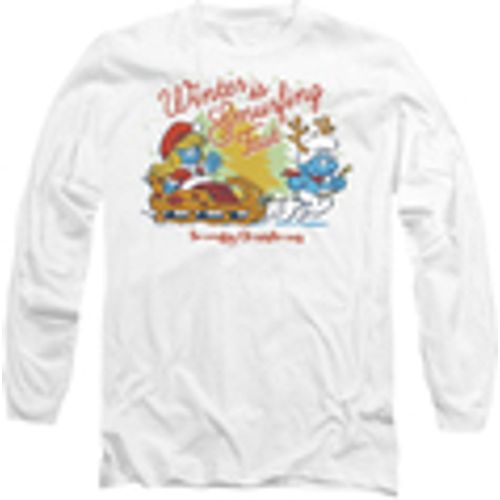 T-shirts a maniche lunghe TV26711 - The Smurfs - Modalova
