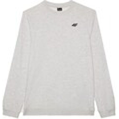 Felpa M1767CHODNYJASNYSZARYMELAN - 4F - Modalova