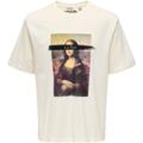 T-shirt Onsmonalisa Rlx Ss Lic Tee Vd 22036580 - Only & Sons - Modalova