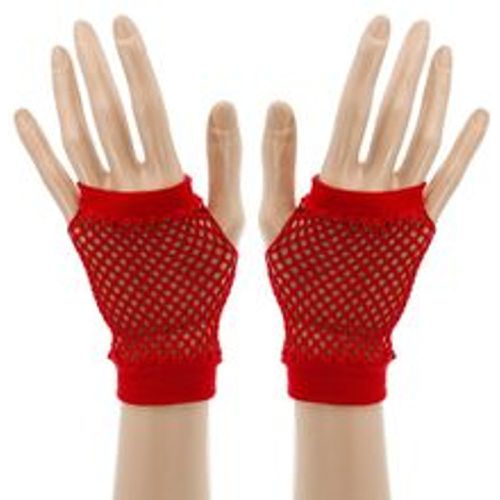 Netz-Handschuhe, rot - buttinette - Modalova