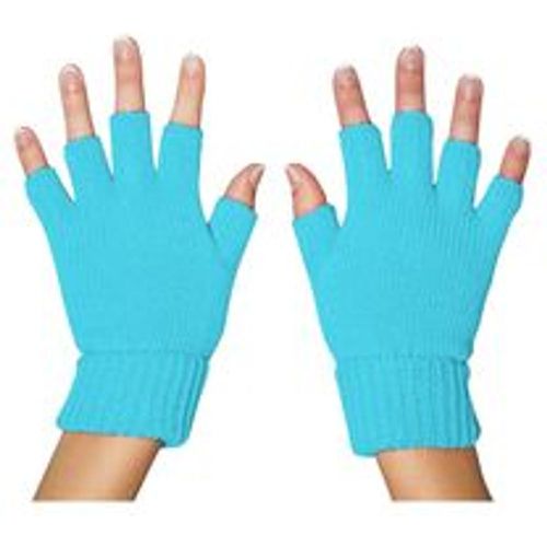 Strick-Handschuhe, hellblau - buttinette - Modalova