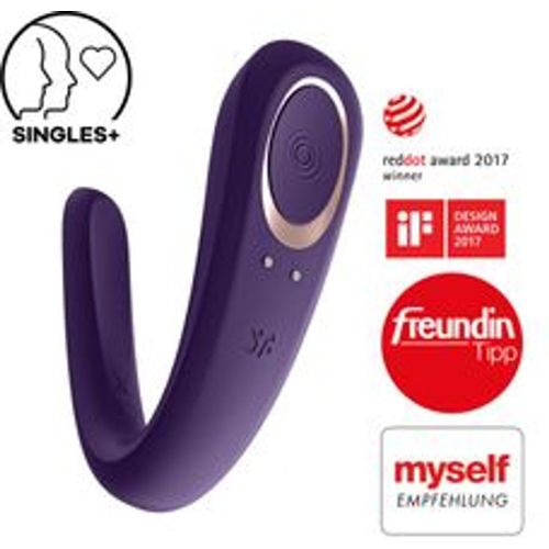 Double Classic aus Silikon, 10 cm - Satisfyer - Modalova