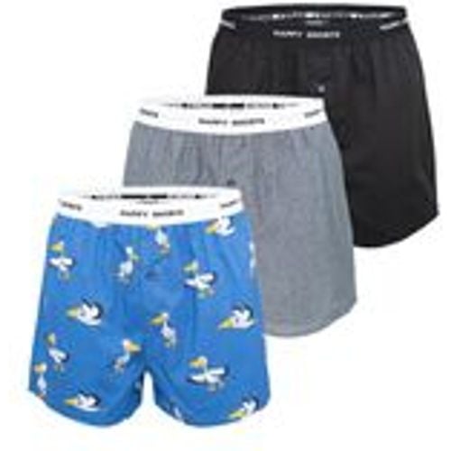 Herren Boxer Mix 3er Pack - happy shorts - Modalova