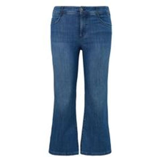Große Größen: Bootcut-Jeans in verkürzter Cropped-Form, blue Denim, Gr.48 - Triangle - Modalova