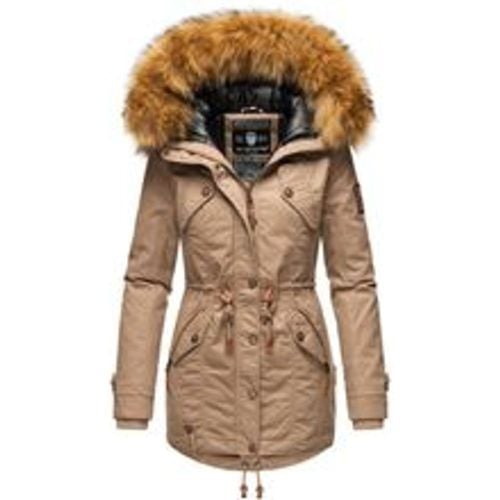 Damen Wintermantel stylischer Winterparka mit abnehmbarem Kunstfell Laviva Princess - Marikoo - Modalova