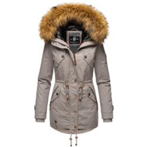 Damen Wintermantel stylischer Winterparka mit abnehmbarem Kunstfell Laviva Princess - Marikoo - Modalova