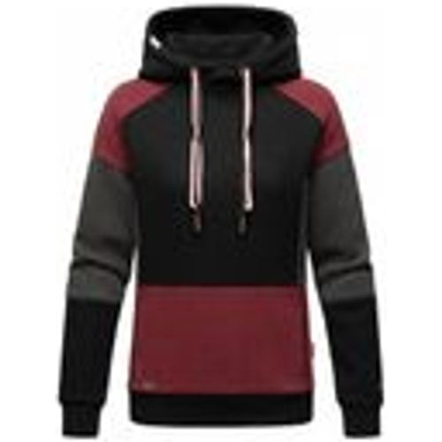 Damen Kapuzensweatshirt Verspielter Hoodie Pullover im Colorblocking Look Babykätzchen - Navahoo - Modalova