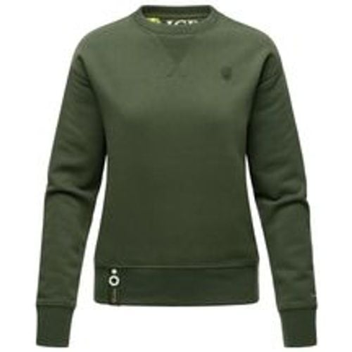 Damen Stylischer Kapuzensweatshirt Pullover mit Rundhals-Ausschnitt ZUCKERSCHNECKE - Navahoo - Modalova