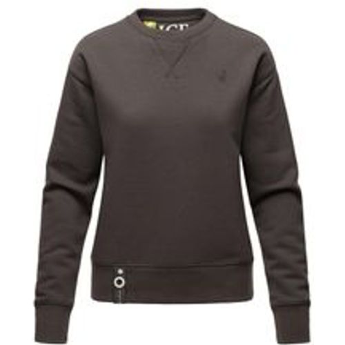 Damen Stylischer Kapuzensweatshirt Pullover mit Rundhals-Ausschnitt ZUCKERSCHNECKE - Navahoo - Modalova