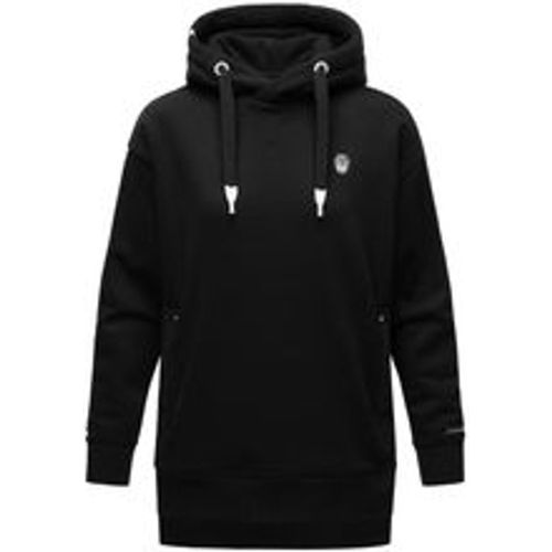 Damen Kapuzensweatshirt Kuscheliger Hoodie mit Oversize Look Silberengelchen - Navahoo - Modalova