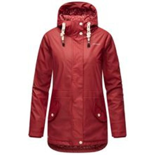 Damen Warmer Regenjacke Wasserdichter Regenmantel mit Kapuze Oceans Heart - Navahoo - Modalova