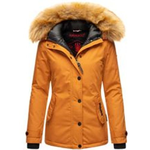 Damen Warmer Winterjacke Parka mit Kunstfell-Kapuze Laura - Navahoo - Modalova