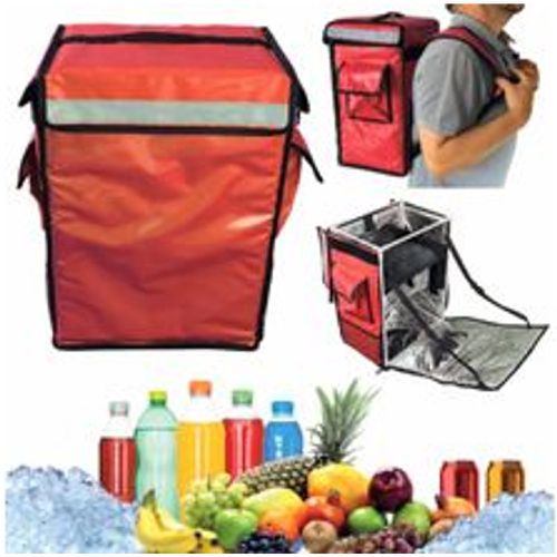 CoolQuest isolierte Kühlrucksack 42 Liter in Rot, Thermobox wasserdicht Picknick Rucksack Liefertasc - Fashion24 DE - Modalova