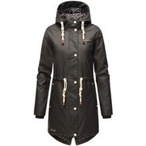 Damen modischer Regen Jacke Outdoor Regenmantel Regenparka Wasserdicht Flower of Ocean - Navahoo - Modalova