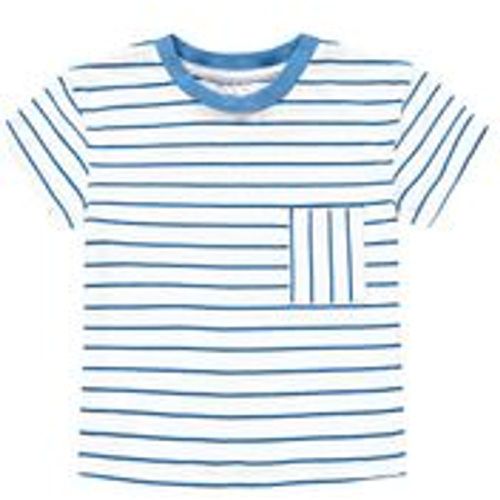 T-Shirt SPRINGTIME gestreift in silver lake blue, Gr.122 - KANZ - Modalova