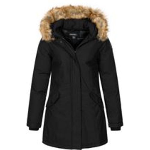 Winterjacke Mantel mit Kapuze Regular Fit - geographical norway - Modalova