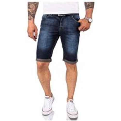 Shorts Jeansshorts Dunkelblau Regular Fit - Rock Creek - Modalova