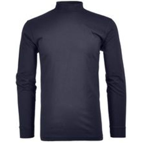 Langarm Basic Stehkragen Regular Fit Herren Longsleeve - Ragman - Modalova