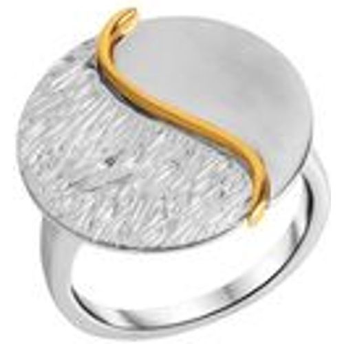 V Ring 925/- Sterling Silber Strukturiert (Größe: 052 (16,6)) - Fashion24 DE - Modalova