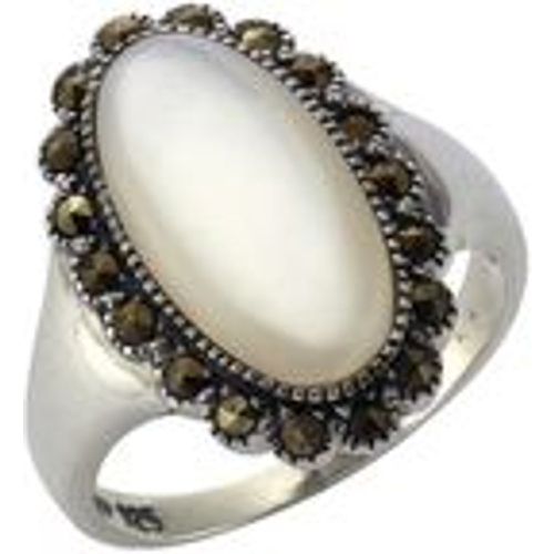 Zeeme Gemstones Ring 925/- Sterling Silber Markasit Geschwärzt (Größe: 052 (16,6)) - Fashion24 DE - Modalova